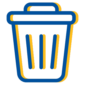 garbage can icon